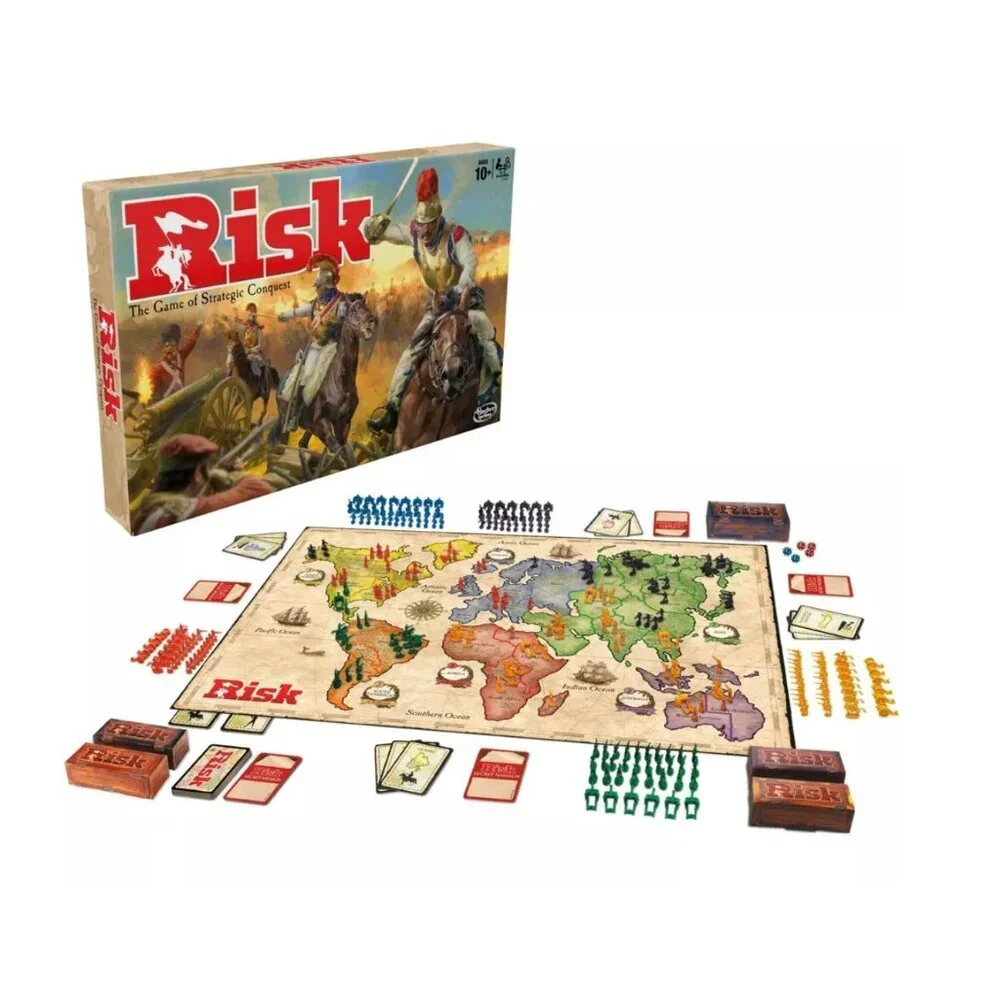 HASBRO Risk The Game of Strategic Conquest Board Game
